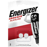 Energizer Button Cell Lr44 1.5 V 2 Pc(S) 150 Mah Alkali-Manganese Ag13